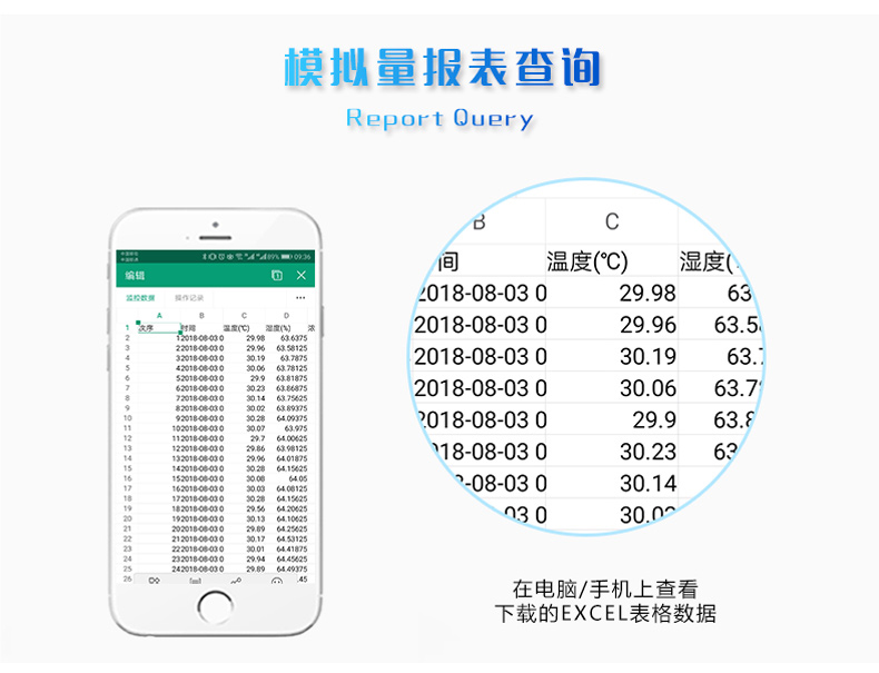 LORA風(fēng)速/風(fēng)向采集器 報(bào)表查詢(xún)