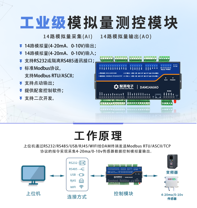 DAM14AIAO 模擬量采集模塊