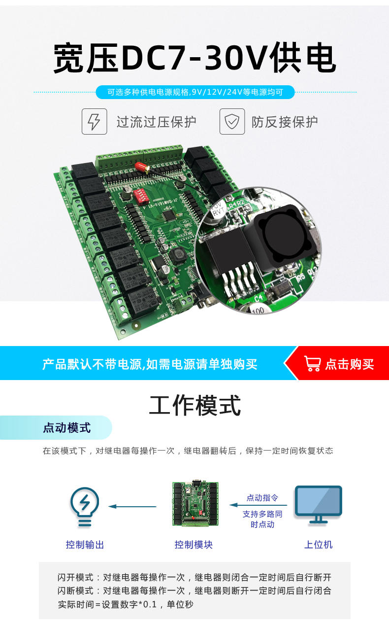 DAM-1616 工業(yè)級網(wǎng)絡(luò)控制模塊寬壓供電