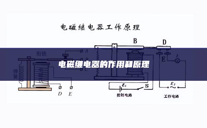 電磁繼電器的作用和原理