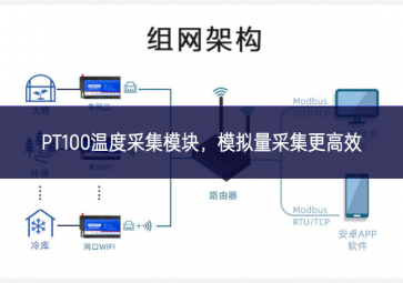 PT100溫度采集模塊，模擬量采集更高效