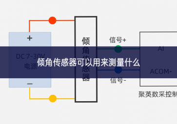 傾角傳感器可以用來測量什么